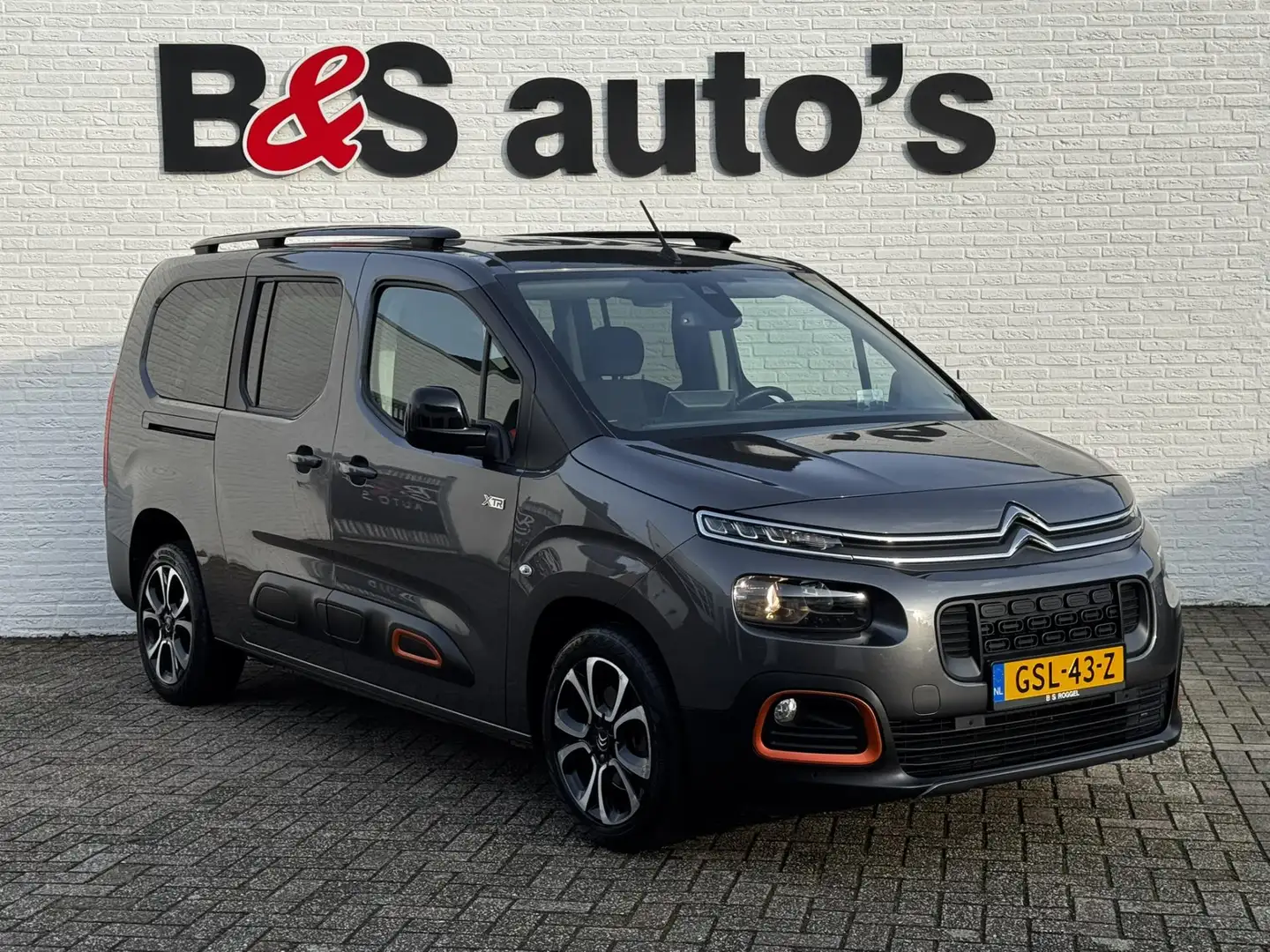 Citroen Berlingo XL 1.2 PureTech Live 7p. Automatische airco Cruise Šedá - 2