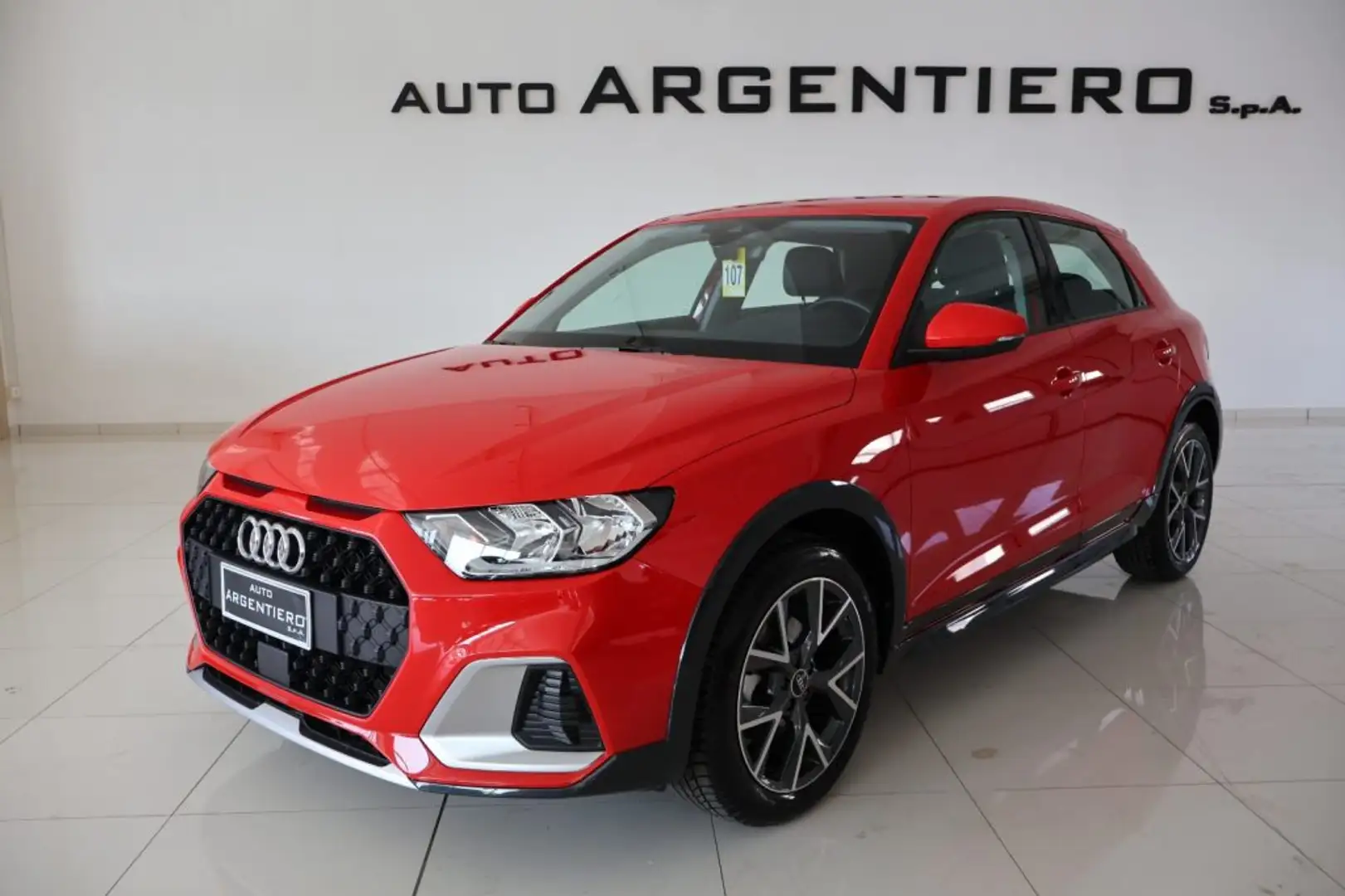 Audi A1 allstreet 30 TFSI S tronic Admired Czerwony - 1