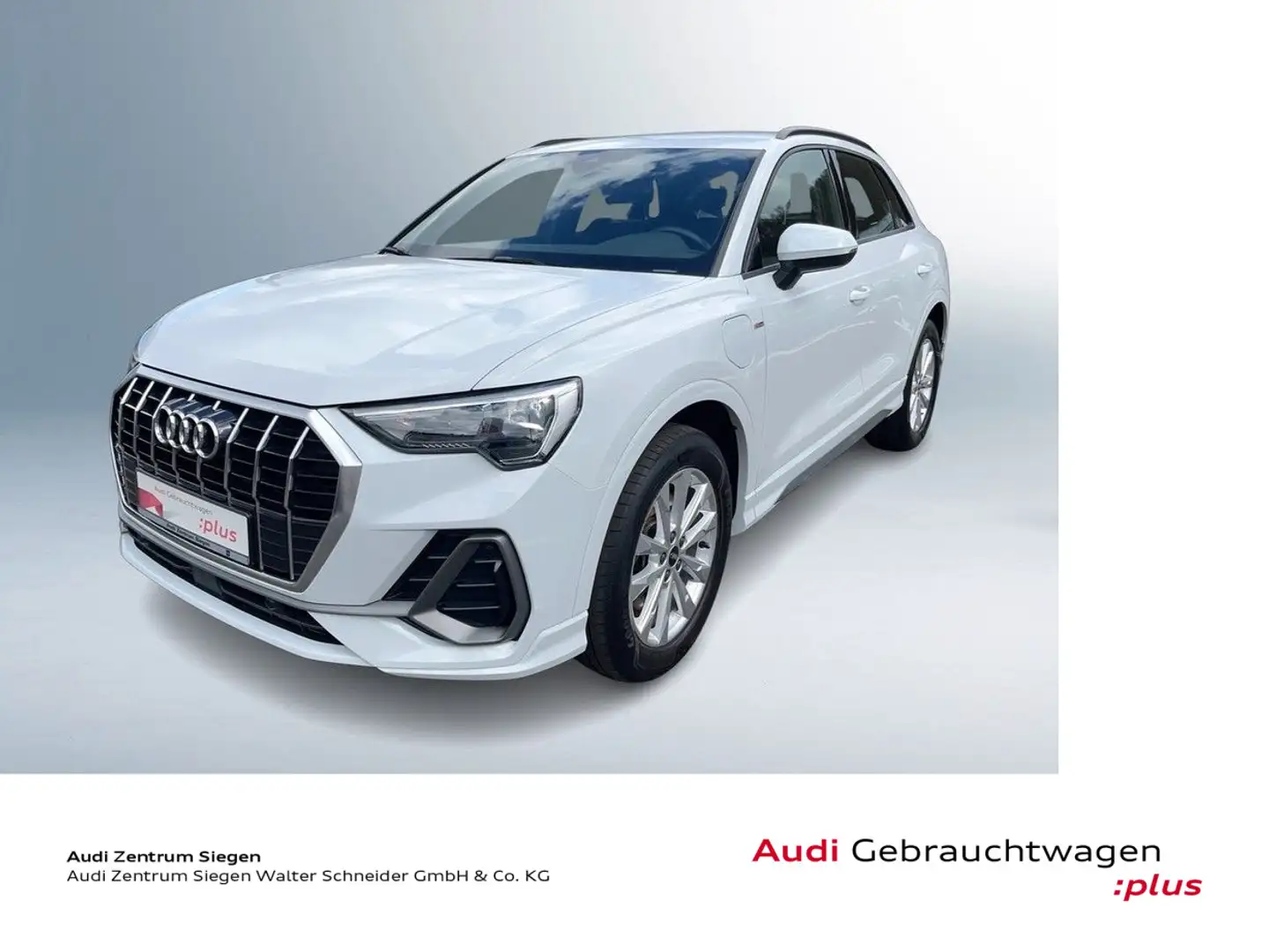 Audi Q3 45 TFSI e 2x S Line Navi AHK ACC VC 18" DSP Weiß - 1