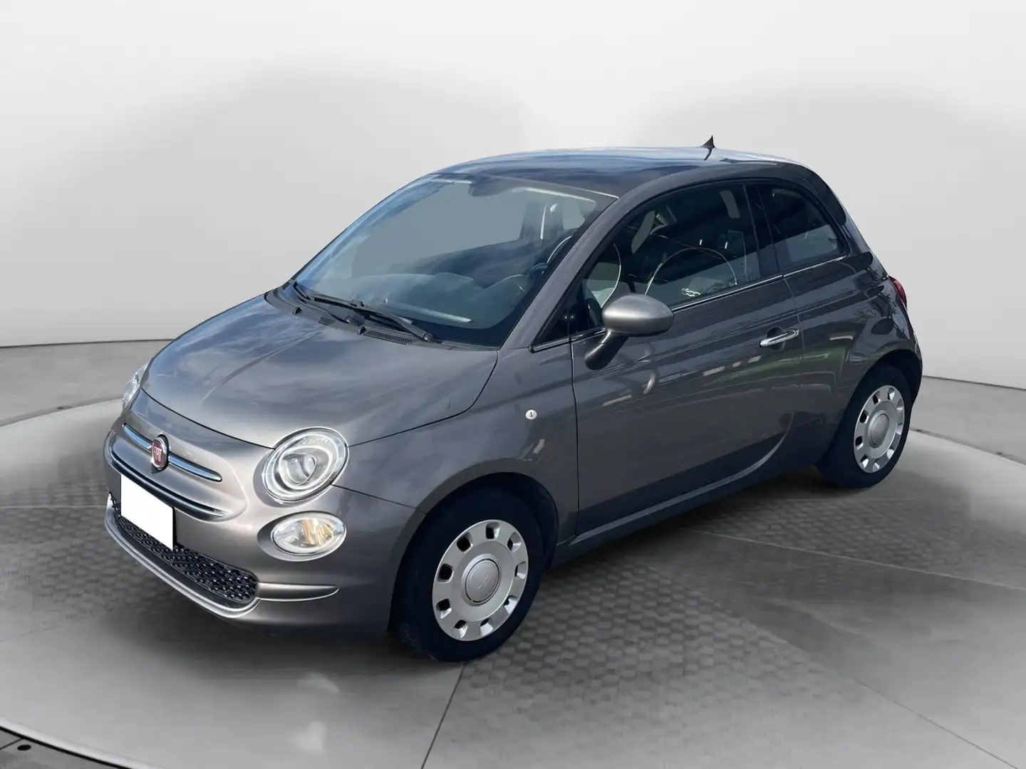 Fiat 500 500 1.2 Lounge Gris - 1