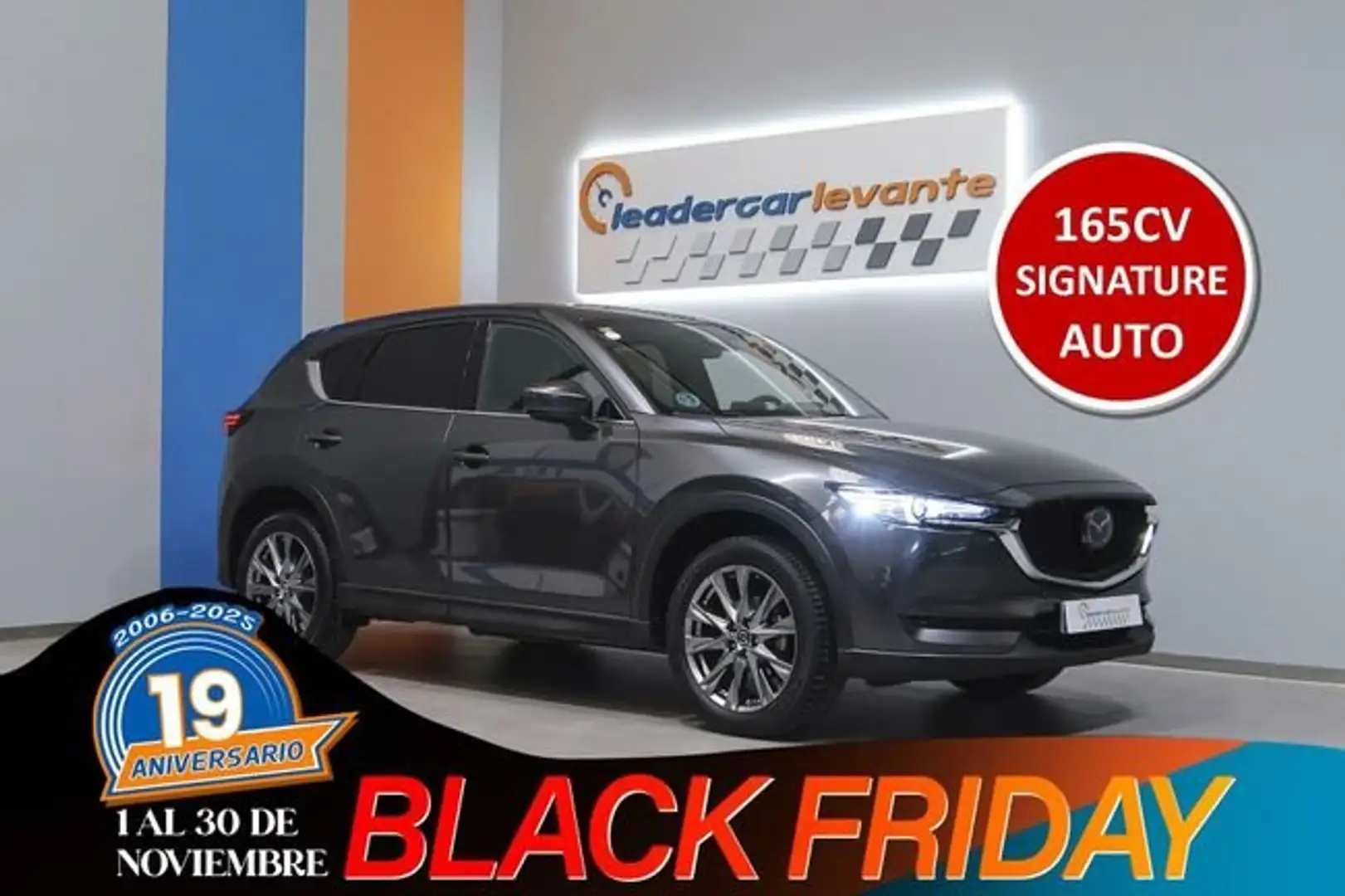 Mazda CX-5 2.0G 165CV 2WD AT SIGNATURE Gris - 1