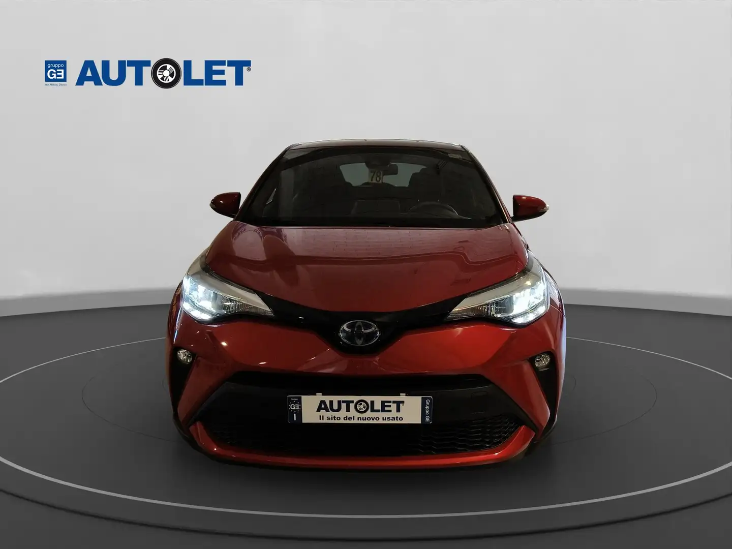 Toyota C-HR C-HR I 2020 1.8h Trend e-cvt Rosso - 2