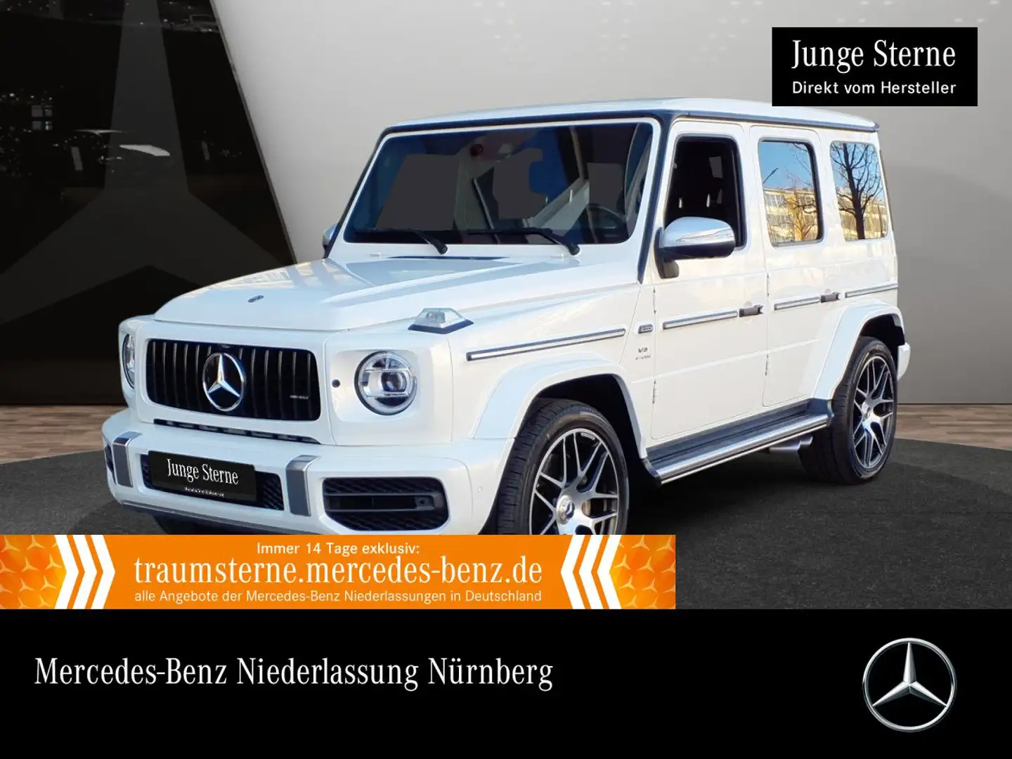 Mercedes-Benz G 63 AMG G 63 GSD+360+AHK+MULTIBEAM+FAHRASS+BURMESTER+SPUR Blanco - 1