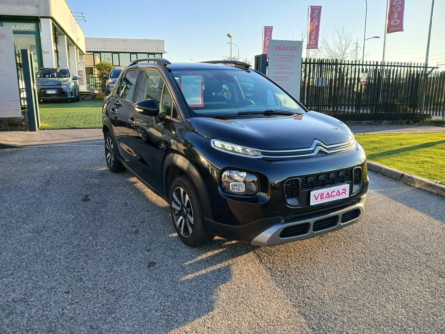 Citroen C3 Aircross  1.2 puretech Shine s OK NEOPATENTATI Nero - 2