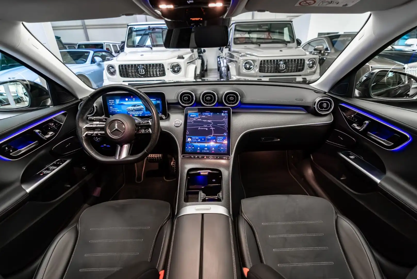 Mercedes-Benz C 300 de AMG Premium / Night / Pano / Sound Schwarz - 2