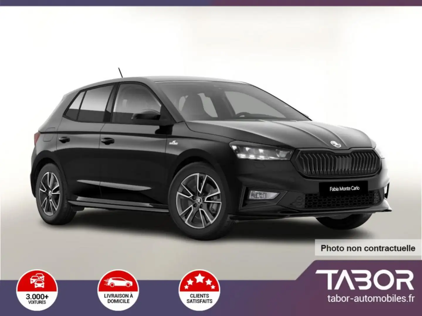 Skoda Fabia 1.5 TSI 150 DSG Monte Carlo Kessy Noir - 1