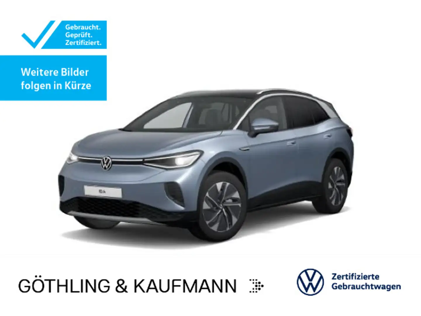 Volkswagen ID.4 Pure*NAVI*KAM*LED*PDC*SHZ*ALU 19 Zoll* Blau - 1
