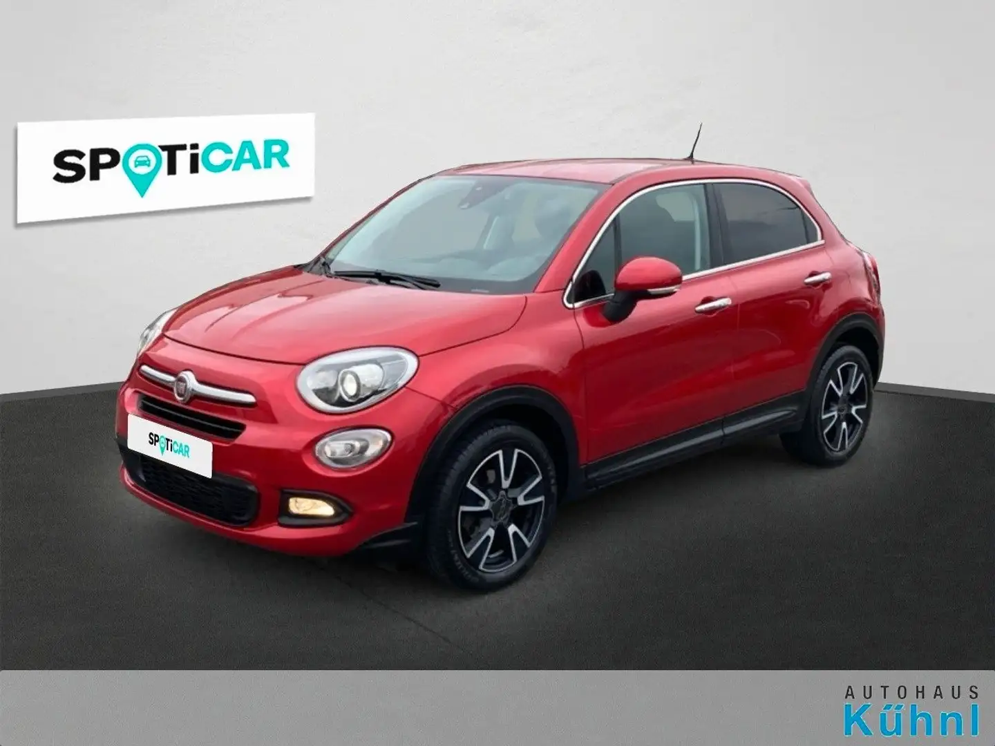 Fiat 500X 1,6 Multijet Lounge Diesel Rot - 1