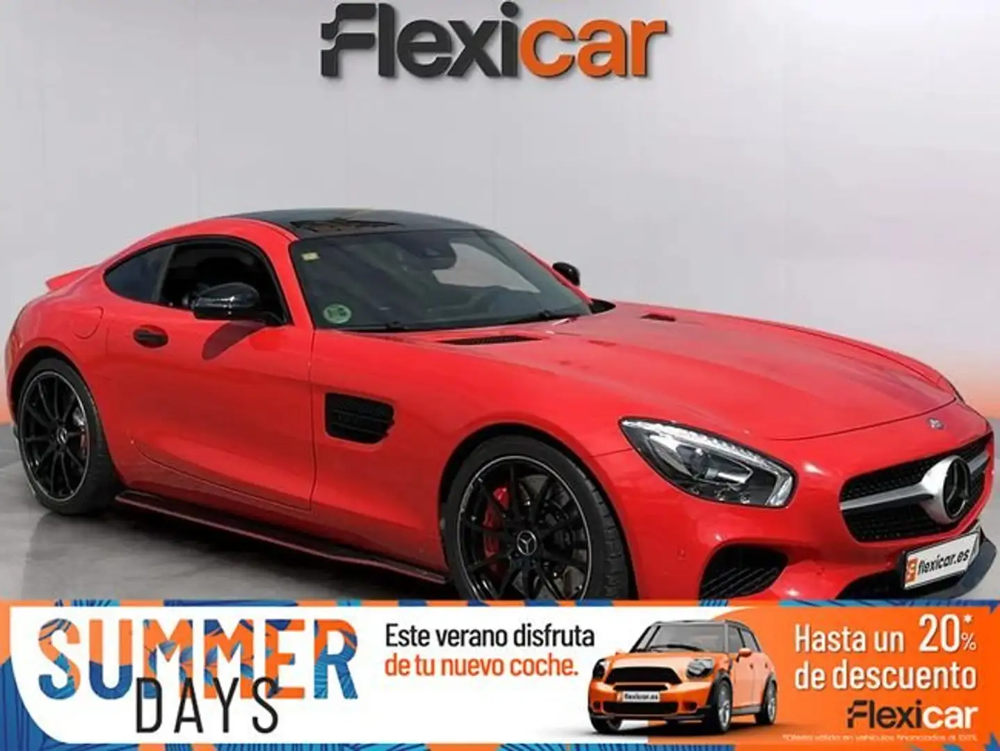 Mercedes-Benz AMG GT 4.0+V8+S Rojo - 1