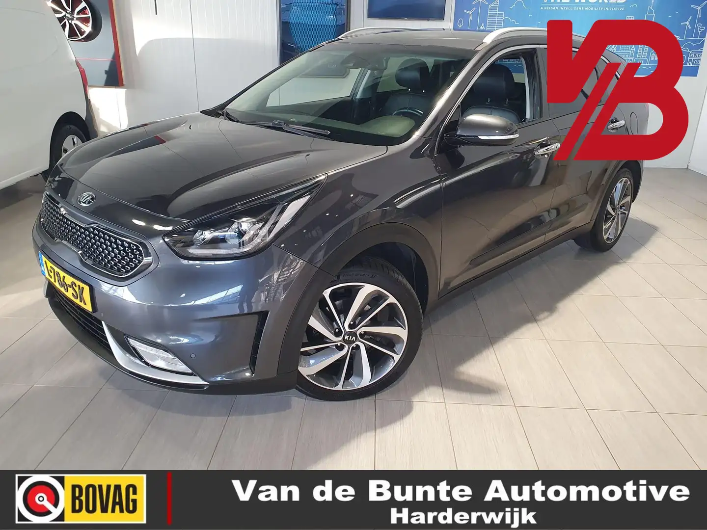 Kia Niro 1.6 GDi Hybrid DynamicPlusLine *trekhaak* Gris - 1