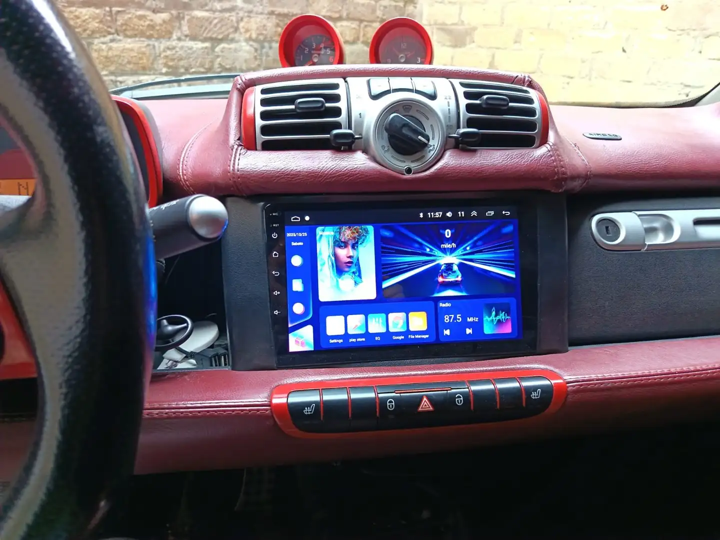 smart forTwo Fortwo II 2012 1.0 Brabus 102cv Nero - 1