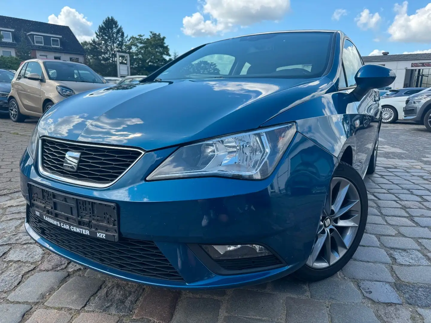 SEAT Ibiza SC i-Tech *Pano*TeilLeder*Klima Blu/Azzurro - 1