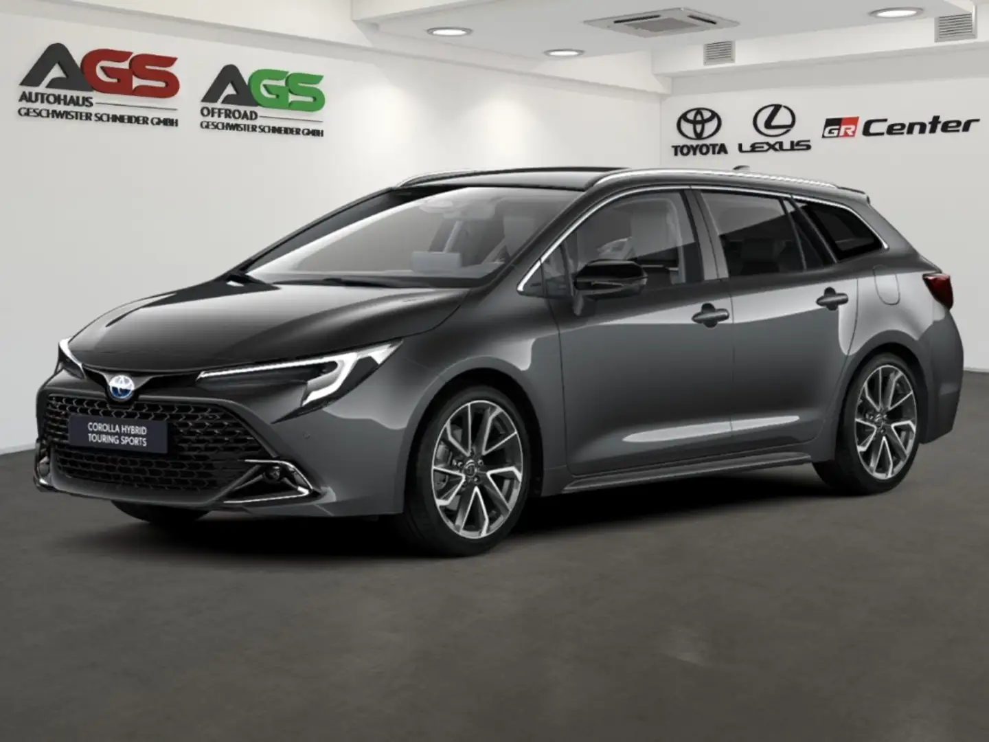 Toyota Corolla 2,0L Hybrid Touring Sports Lounge + Panoramadach Grau - 1