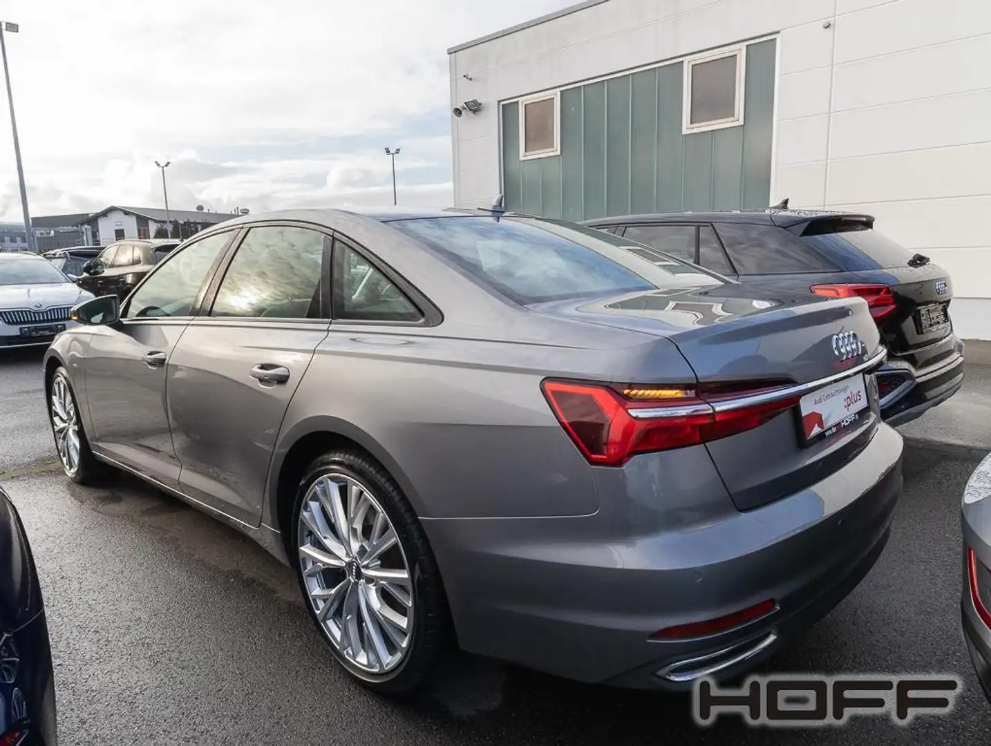 Audi A6 55 TFSI quattro Standheiz Leder 21Zoll Серый - 2