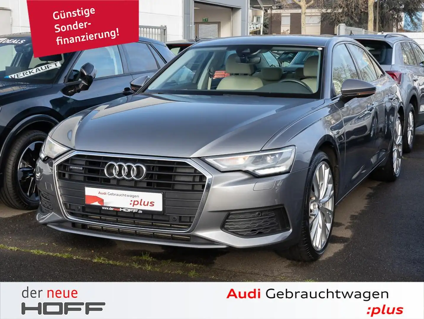 Audi A6 55 TFSI quattro Standheiz Leder 21Zoll Серый - 1