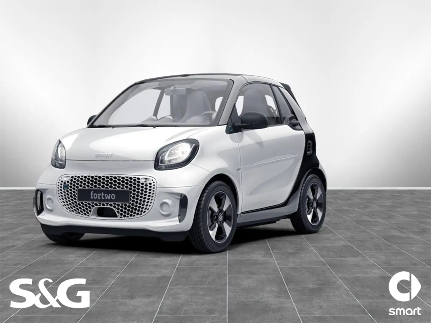 smart forTwo EQ passion SITZHEIZUNG+TEMPOMAT+15 ZOLL Weiß - 1
