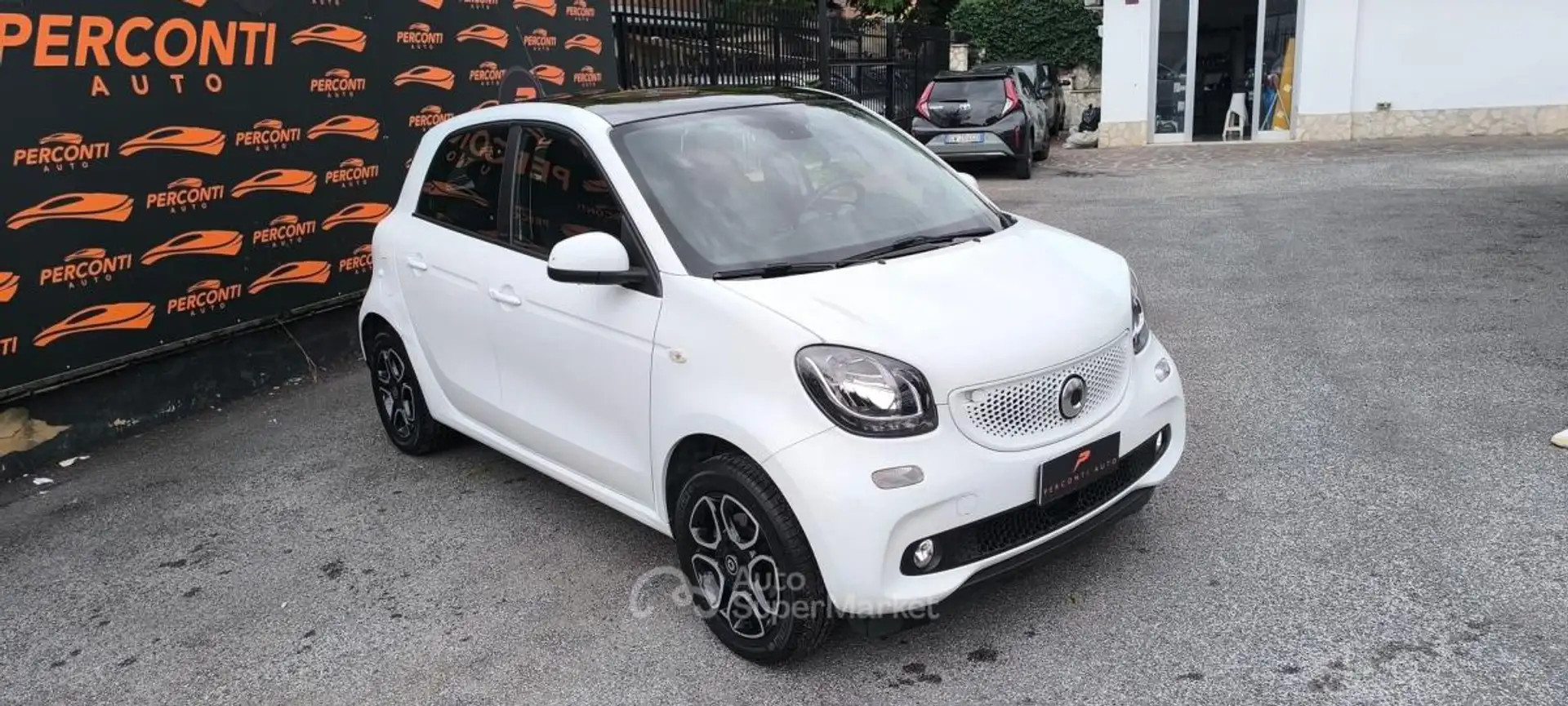 smart forFour 70CV PASSION PANORAMA CRUISE LED Blanc - 1
