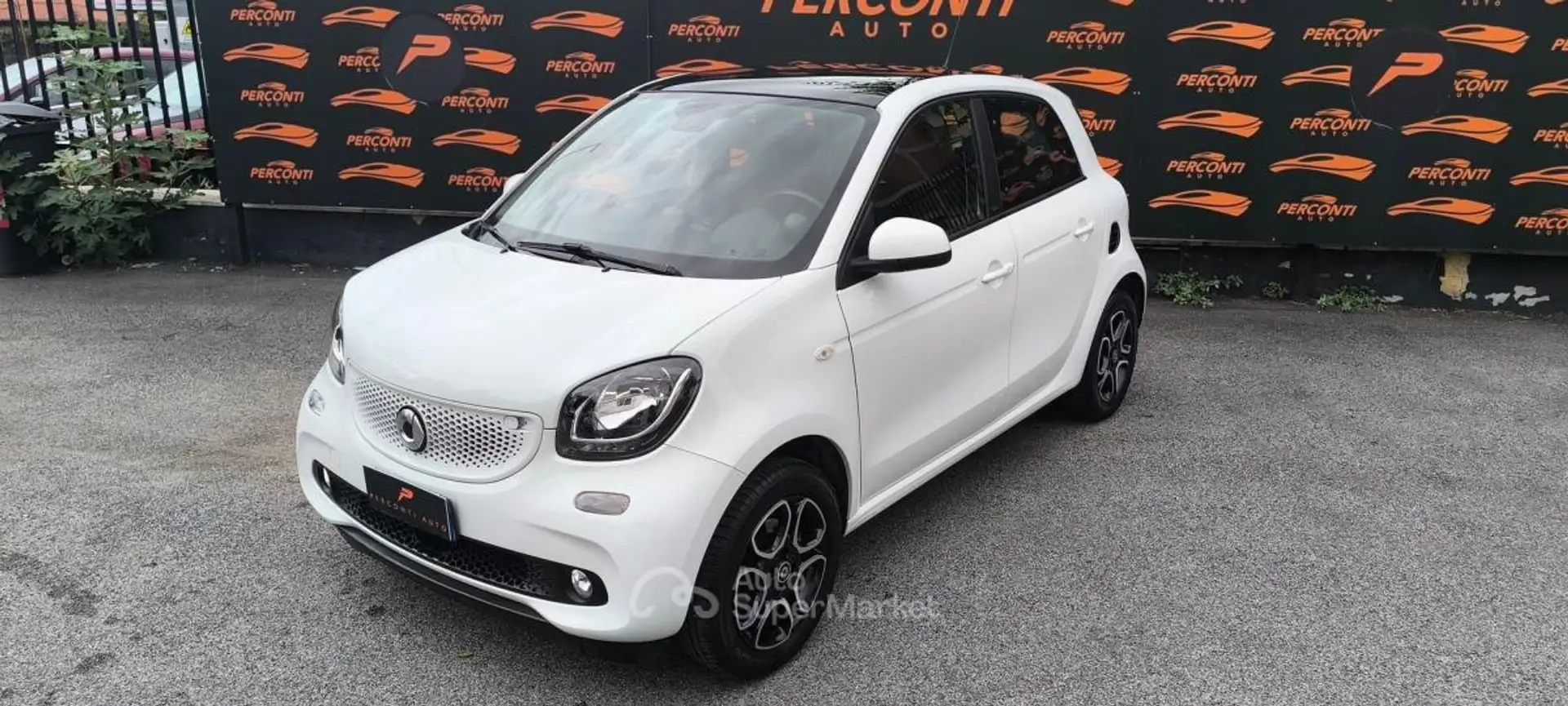 smart forFour 70CV PASSION PANORAMA CRUISE LED Blanc - 2