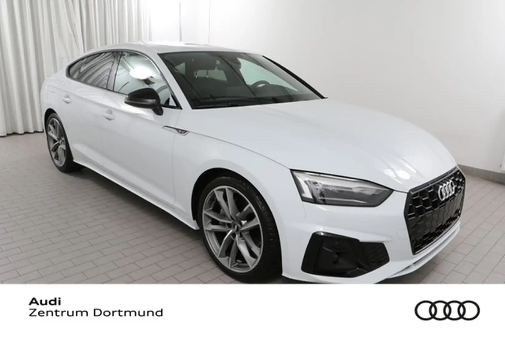 Audi A5 Sportback 40 S LINE BLACKPAK CAM ACC LM19 NAVI+ Weiß - 1