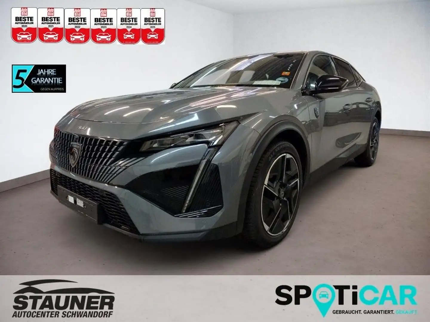 Peugeot 408 GT PureTech 130PS AT8 *NIGHT VISION* Gris - 1