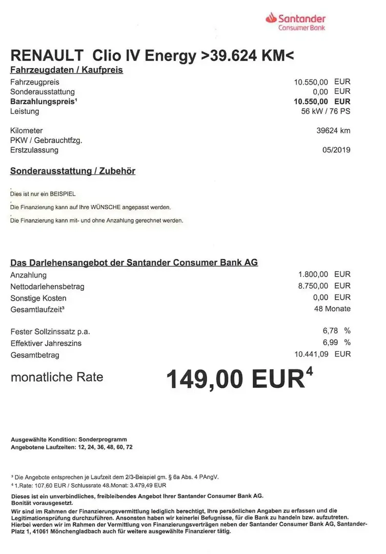 Renault Clio IV Limited Lim 39.624 KM/1Hand/Klima Wit - 2
