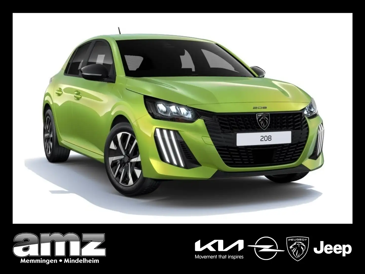 Peugeot 208 Style Gelb - 1