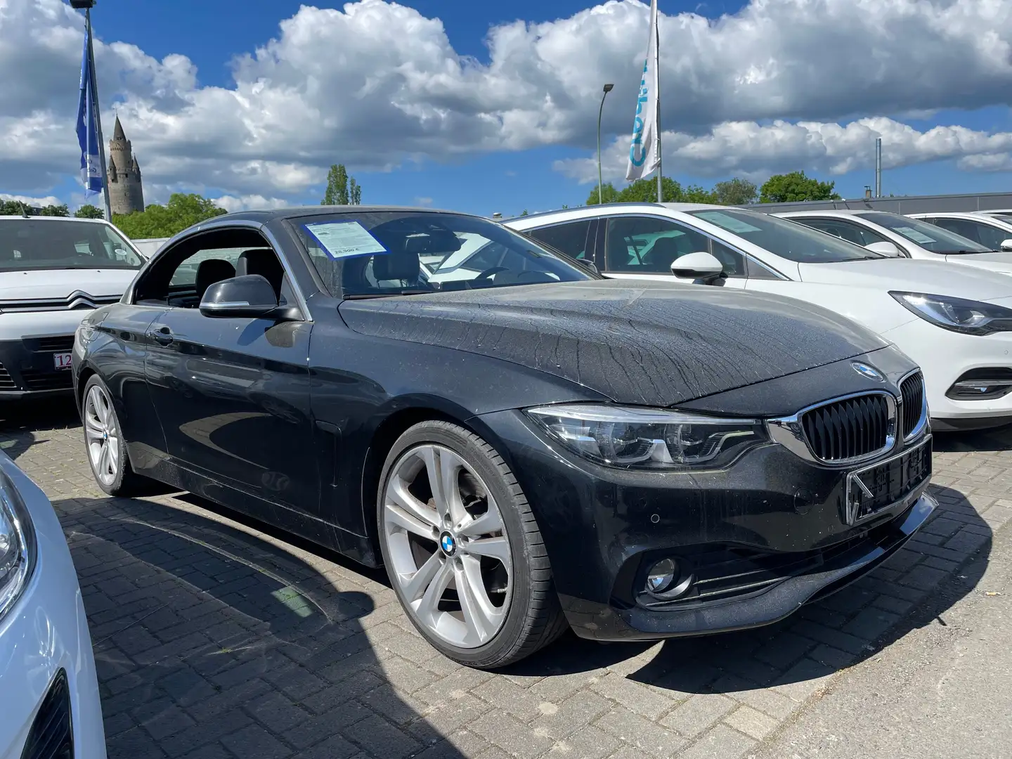 BMW 430 i Cabrio * Shgpft+AppleCarPlay+Soundsystem * Noir - 1