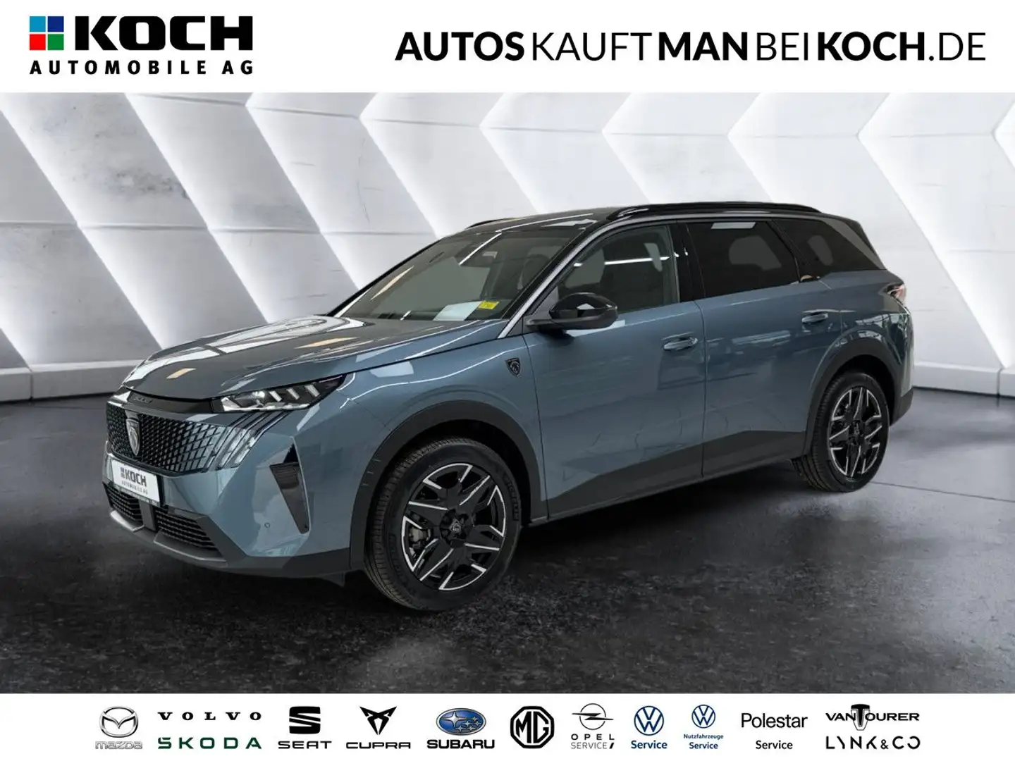 Peugeot 5008 1.2 Hybrid GT LED AHK KAM NAVI SHZ ACC 7-SITZ Azul - 1