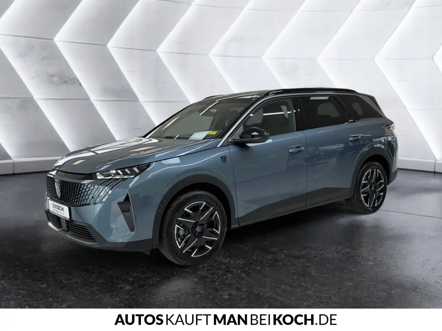 Peugeot 5008 1.2 Hybrid GT LED AHK KAM NAVI SHZ ACC 7-SITZ Azul - 2