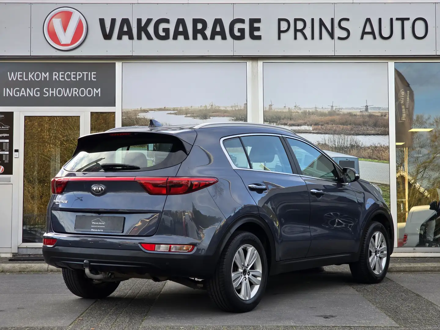 Kia Sportage 1.6 GDI ComfortLine Navigator |TREKHAAK|STUUR+STOE Blauw - 2