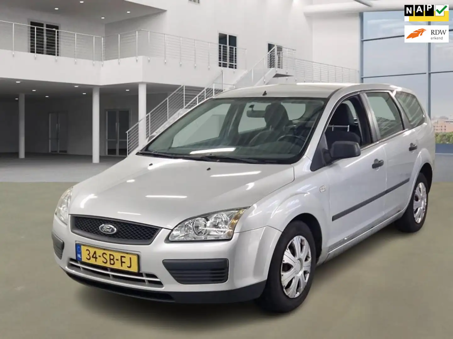 Ford Focus Wagon 1.6-16V Champion|UNIEK LAGE KM MET NAP|ORIGI Gris - 1