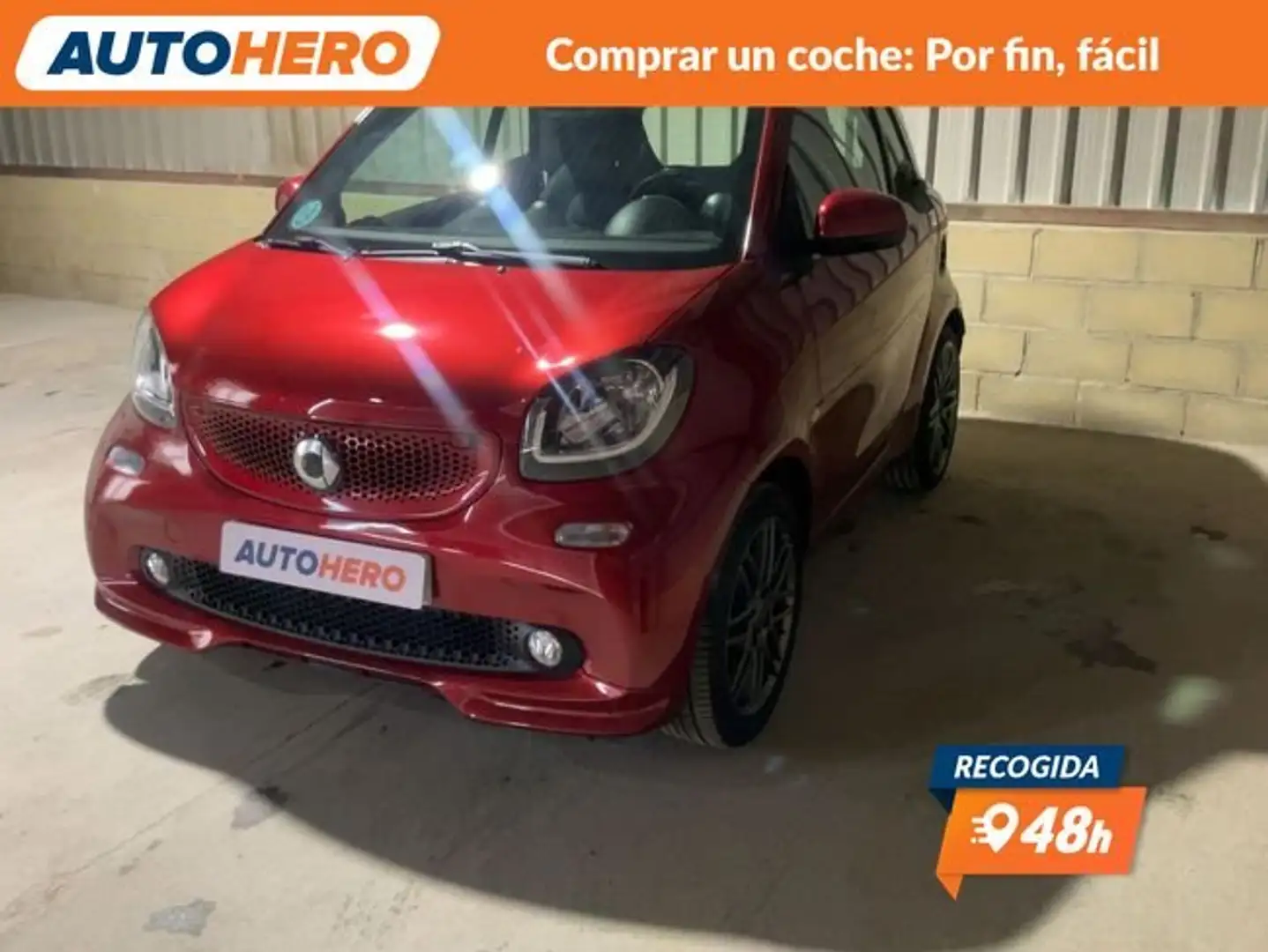 smart forTwo 0.9 Turbo Basis passion Rojo - 1