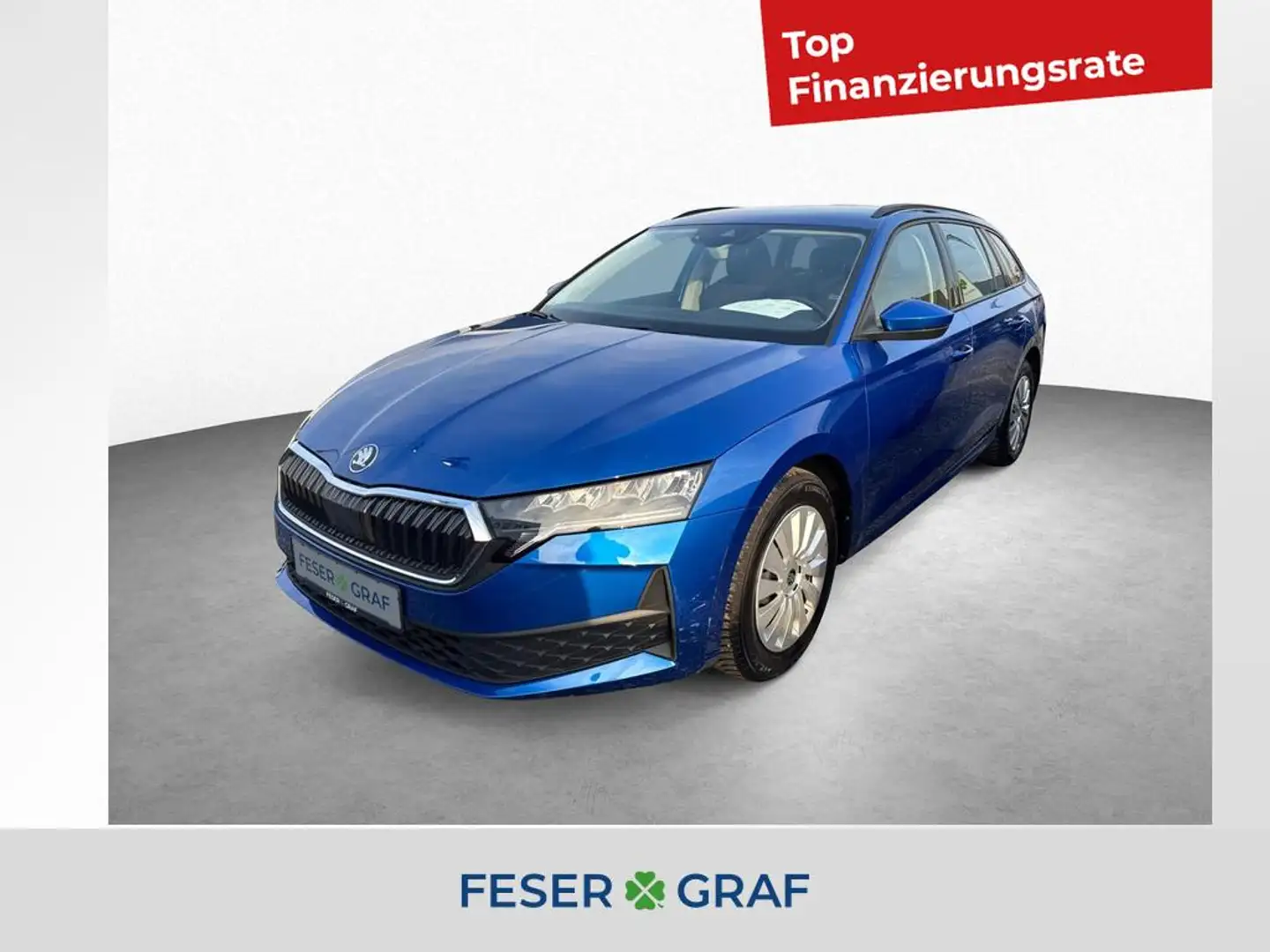 Skoda Octavia Combi Essence 1,5 TSI 6-Gang *AHK*PDC*LED Blau - 1