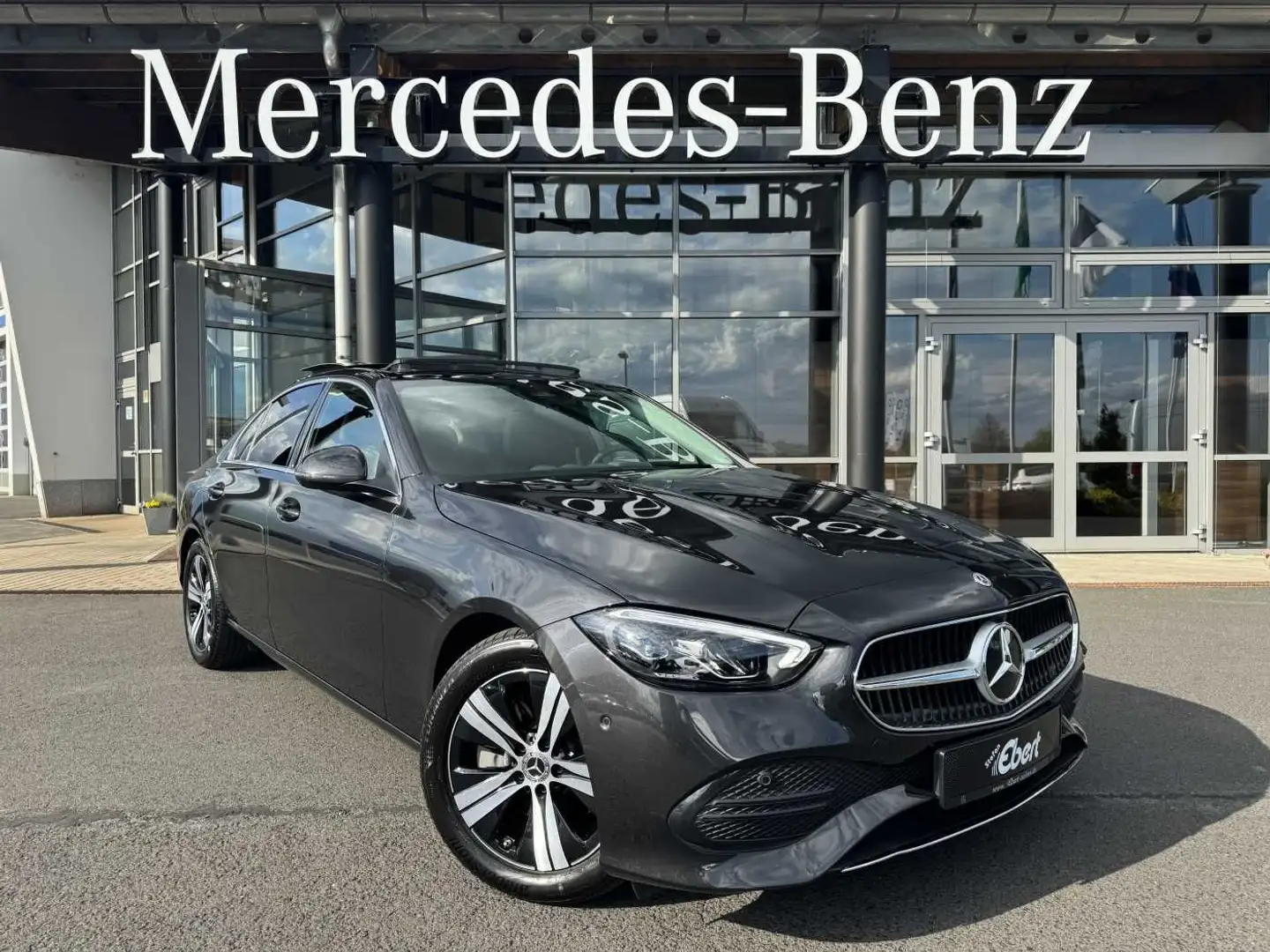 Mercedes-Benz C 200 9G Avantgarde+Pano+360+Memory+ MBUX+TotW Grau - 1