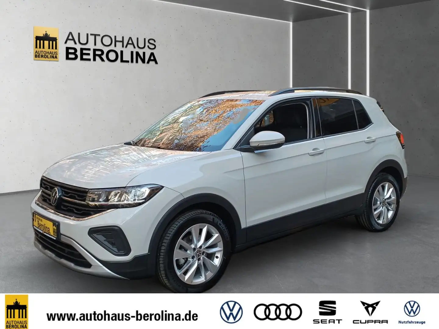 Volkswagen T-Cross 1.0 TSI Life DSG *R-CAM*PDC*App-Connect* Grau - 2