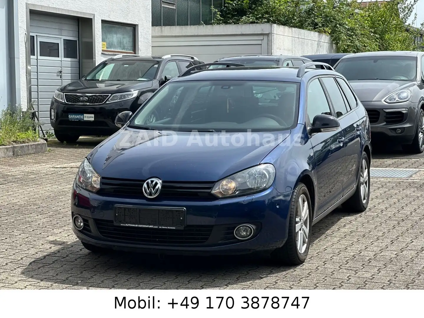 Volkswagen Golf VI Variant Match*NAVI*PDC*TEMPO Blau - 1