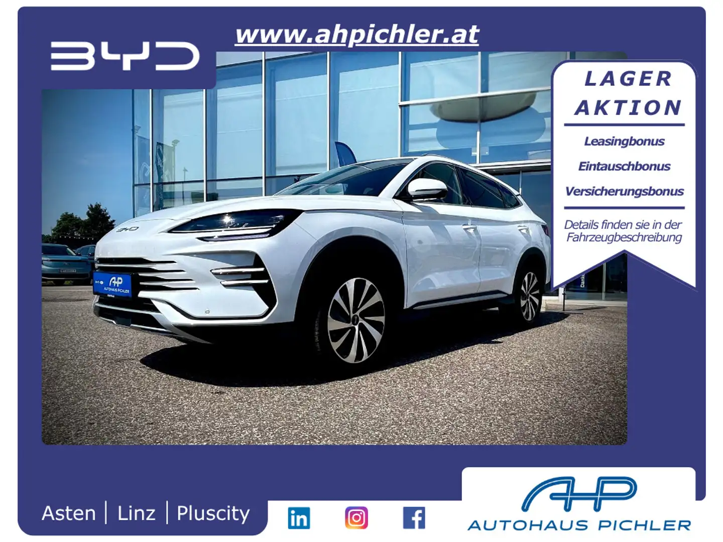 BYD Seal U DM-i PHEV 18,3kWh AWD Design WOW AKTION Weiß - 1