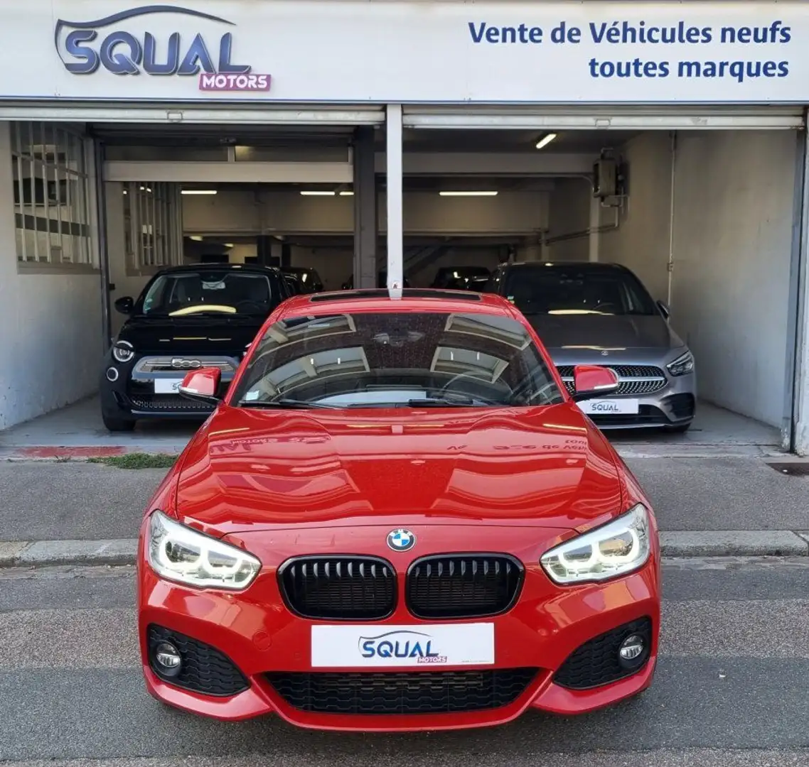 BMW 118 II (F21/20) 118dA 150ch M Sport 5p Rouge - 2