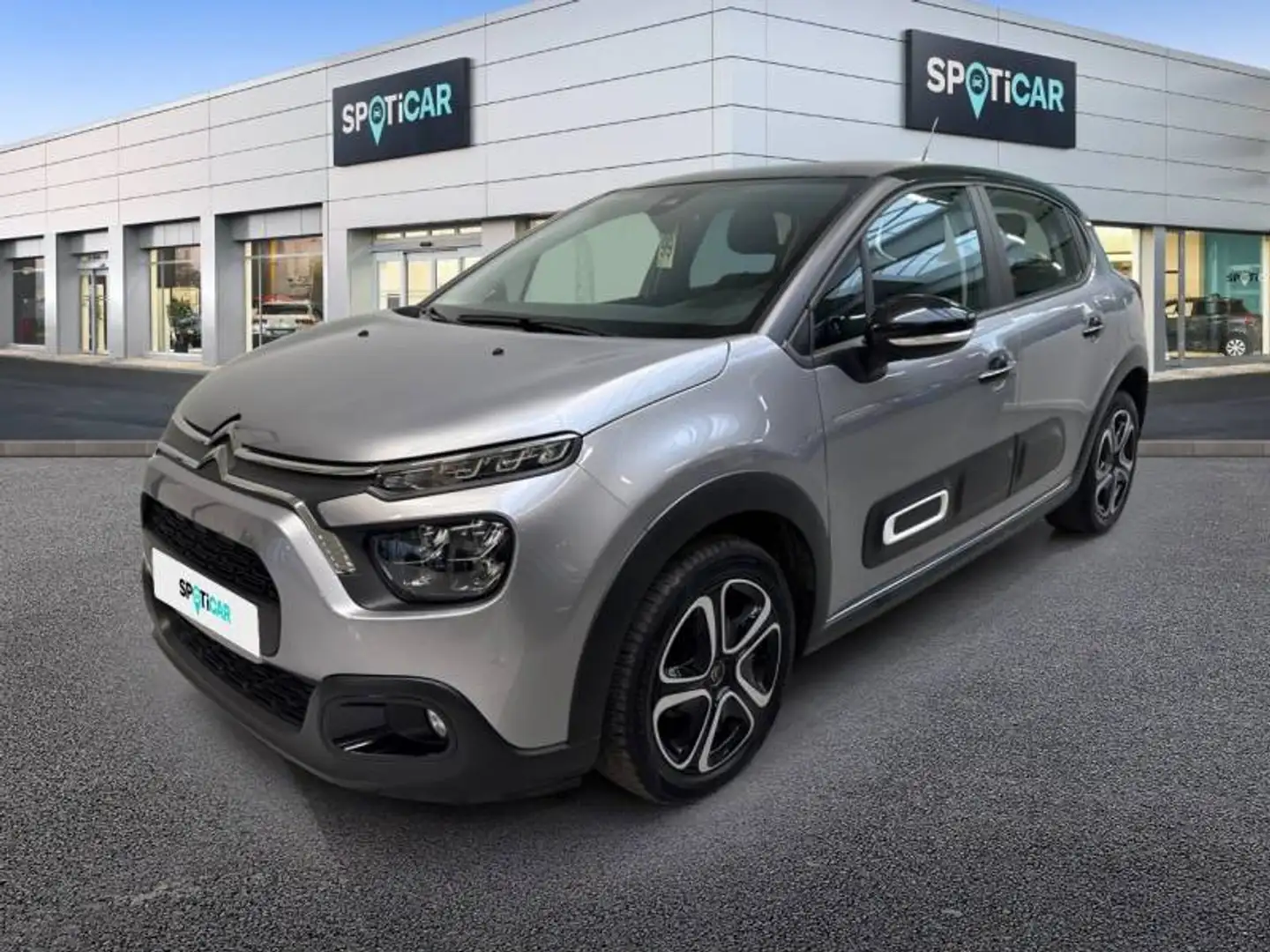 Citroen C3 3 1.2 PureTech 110 S&S EAT6 Shine Gris - 1