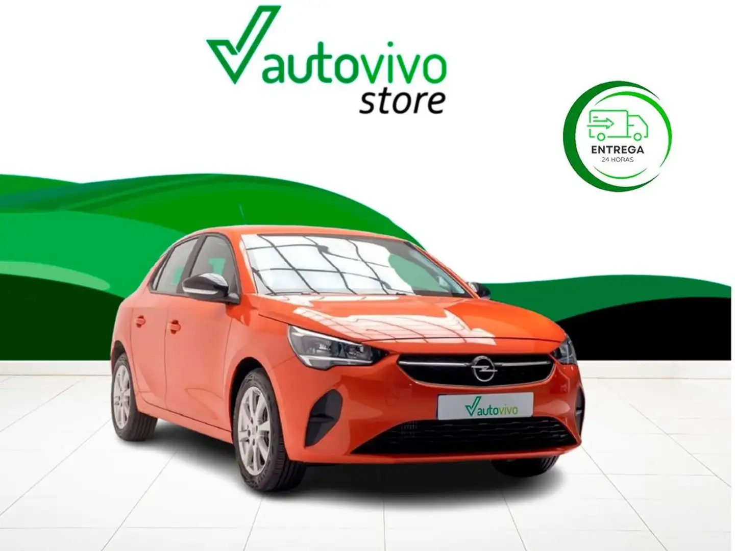 Opel Corsa EDITION 1.5D DT 100 CV 5P Arancione - 1
