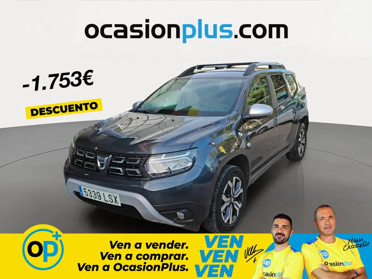 Dacia Duster 1.3 TCe EDC Prestige 4x2 110kW Gris - 1