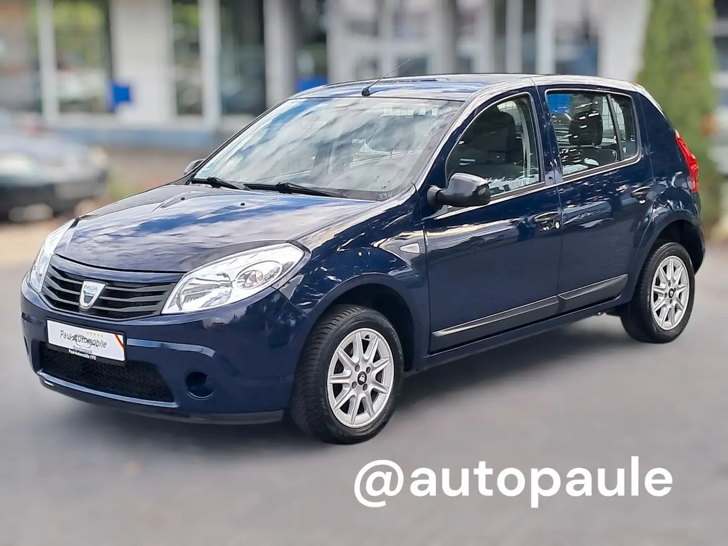 Dacia Sandero Live II*TüV Neu*1.Hand*Klima*BremsenNeu Blau - 1