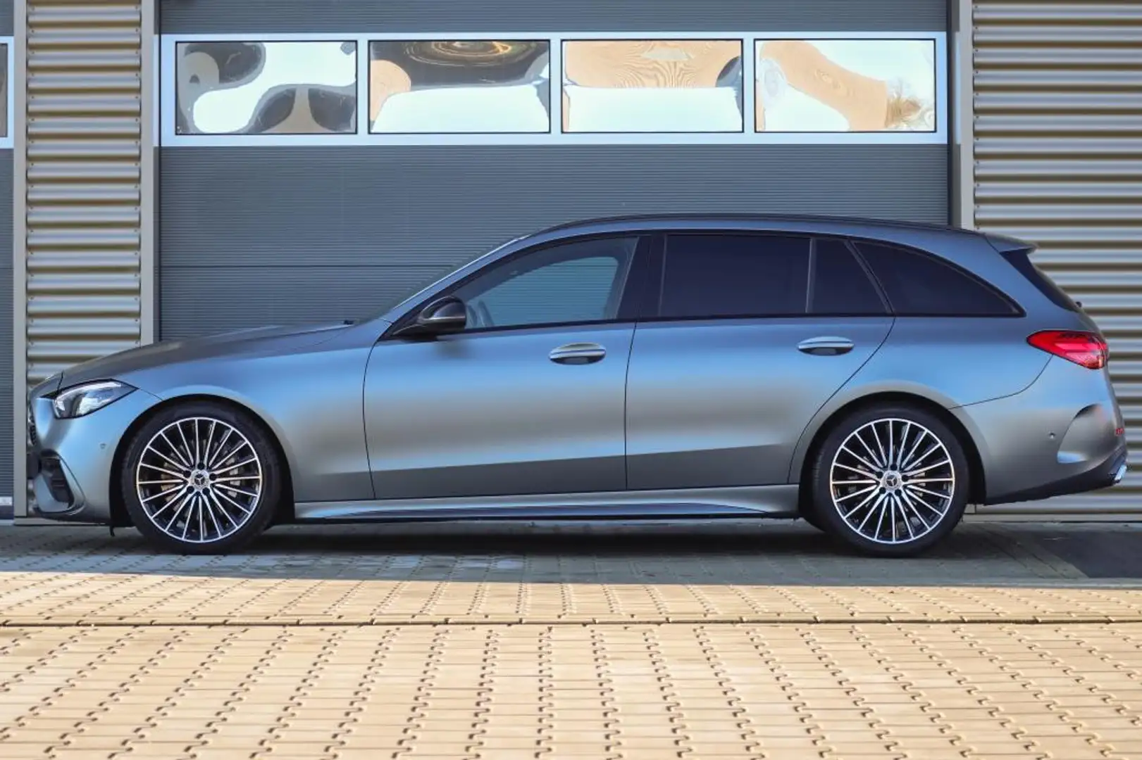 Mercedes-Benz C 200 C200 Estate AMG Line | Panorama | Night edition | Grau - 2