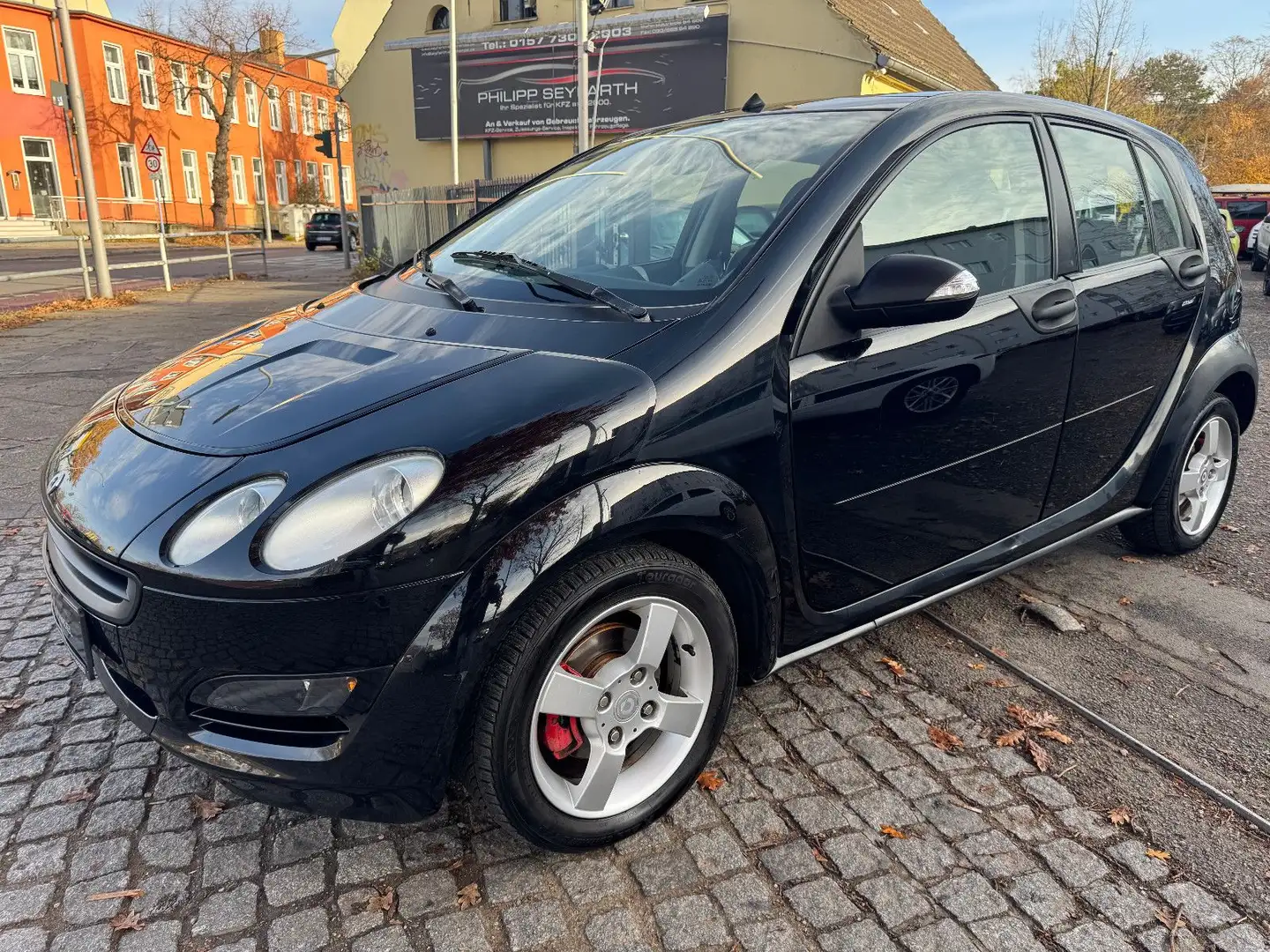 smart forFour Passion*SCHIEBEDACH*KLIMA*TÜV NEU Noir - 1