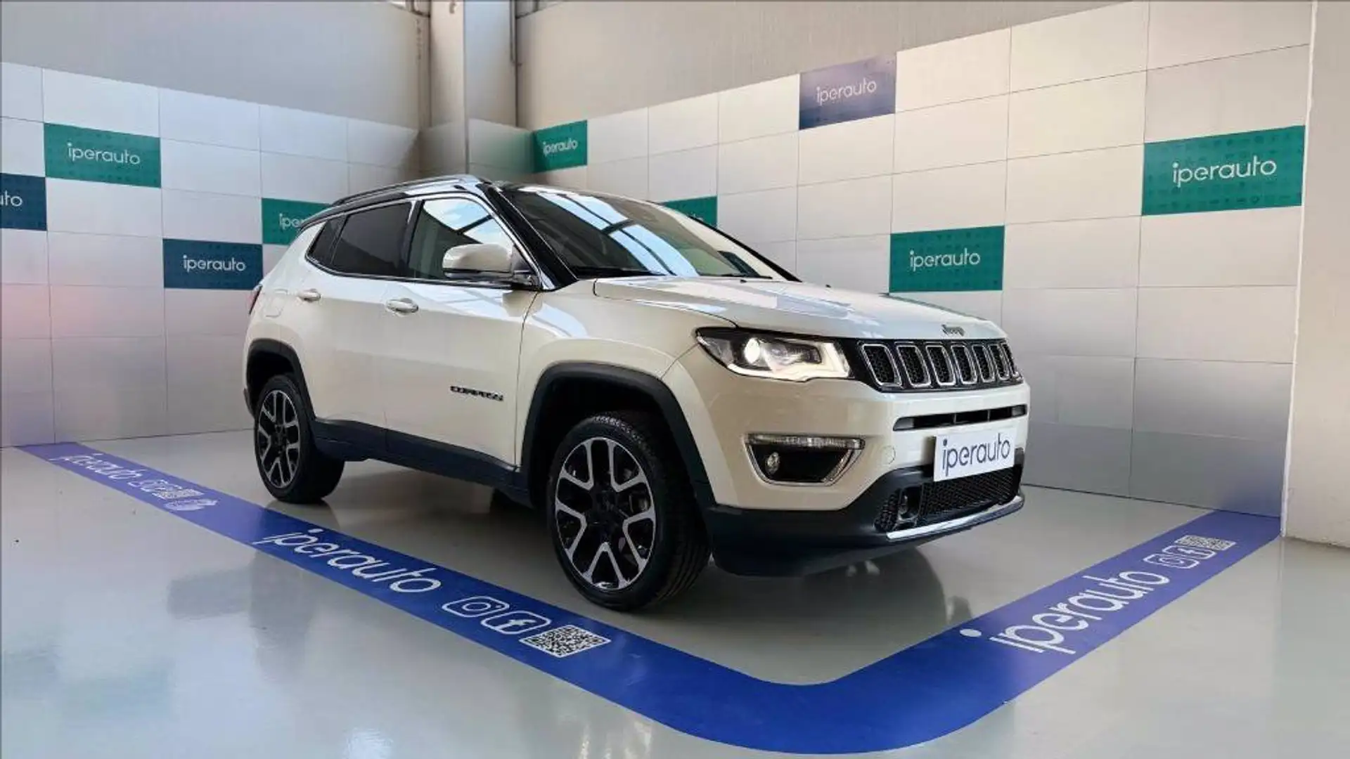 Jeep Compass 1.4 m-air Limited 4wd 170cv auto Bianco - 1
