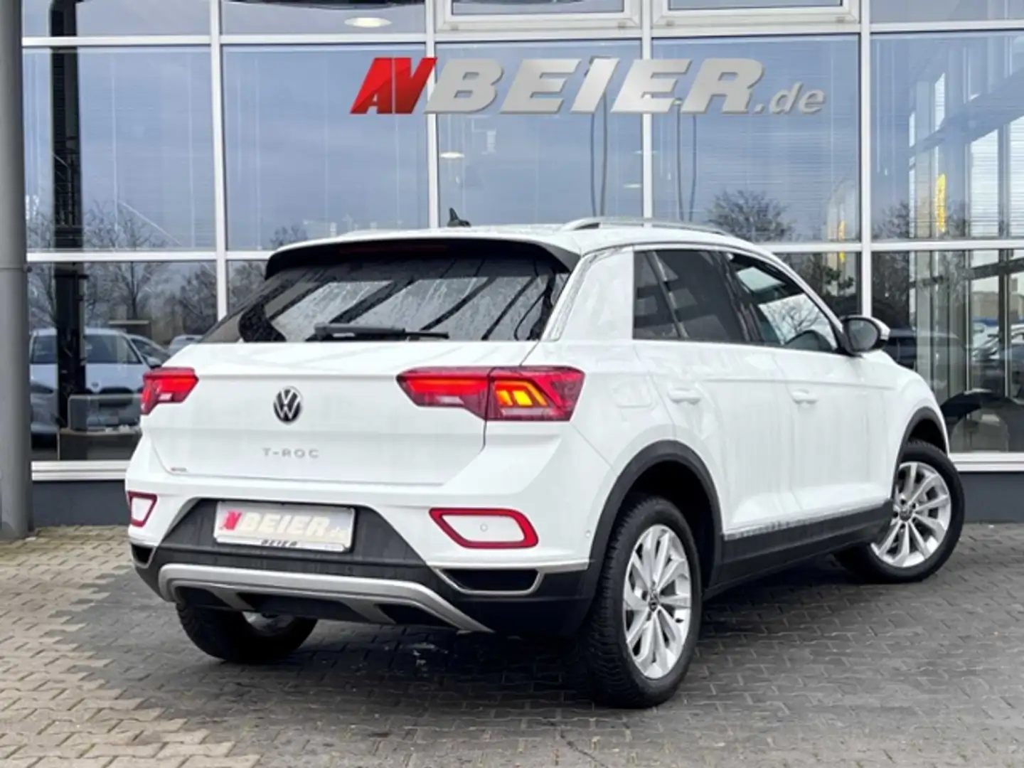 Volkswagen T-Roc Style Sportsitze Alcantara Sitzheiz. CarClay 2xPD Weiß - 2