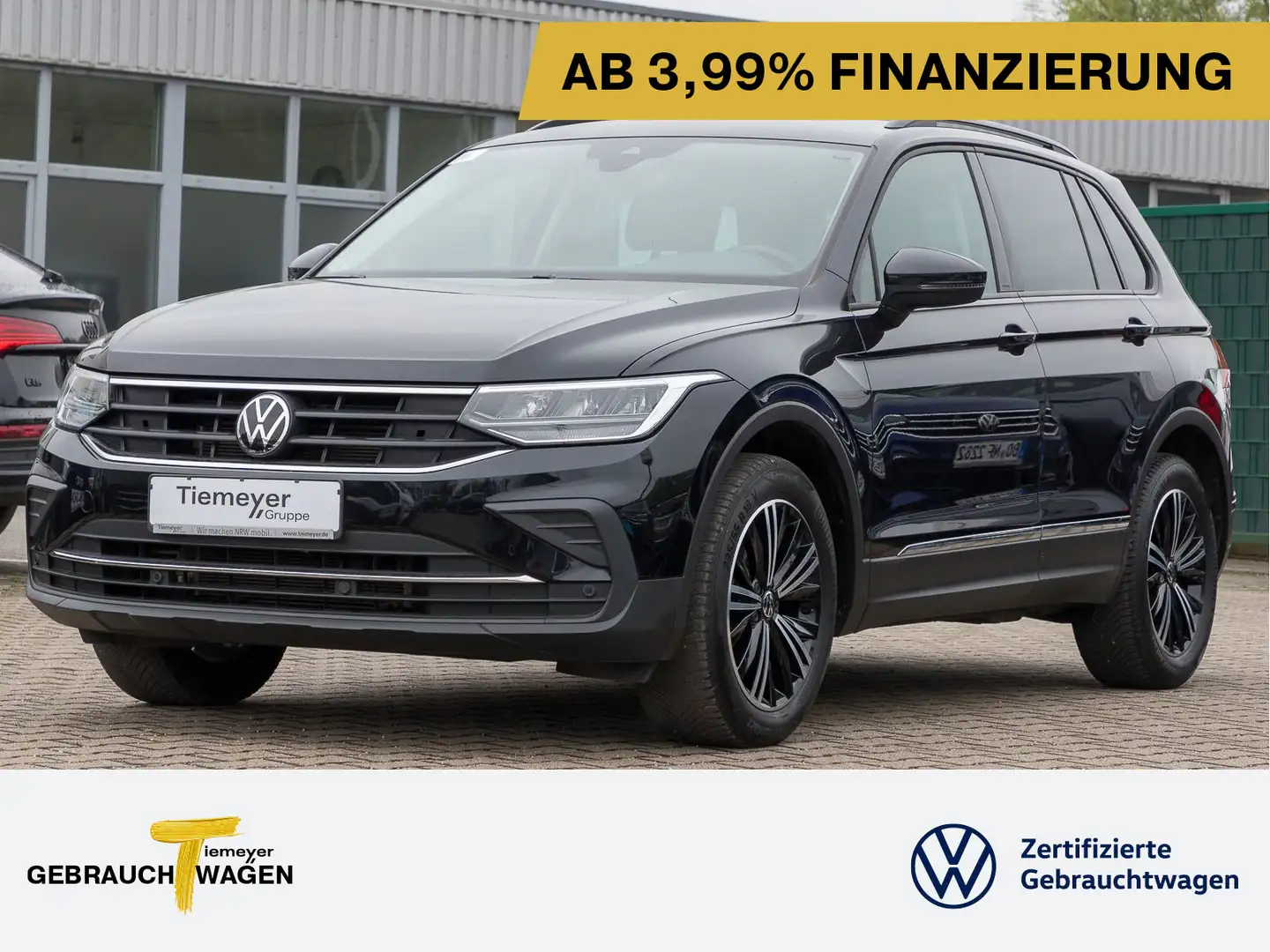 Volkswagen Tiguan 1.5 TSI DSG LIFE LED VIRTUAL KAMERA LM18 Zwart - 1