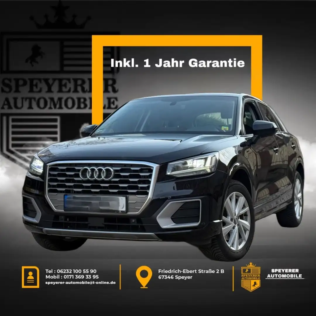 Audi Q2 sport ultra|AUTOMATIK|LED|PDC|SHZ|NAVI|TEMP.| Noir - 1