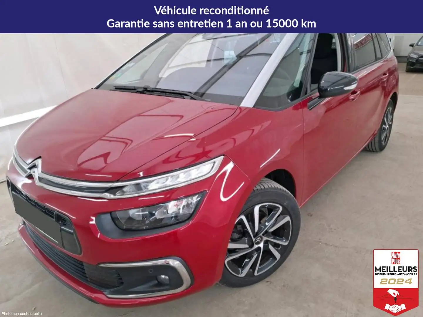 Citroen Grand C4 SpaceTourer PureTech 130 EAT8 Shine Rouge - 1