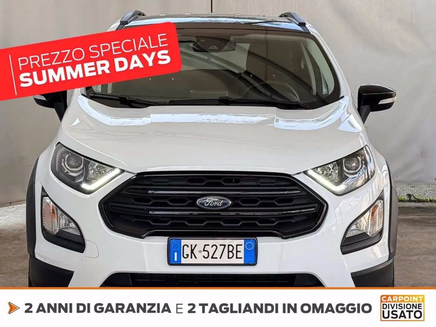 Ford EcoSport 1.0 ecoboost active s&s 125cv Blanc - 2